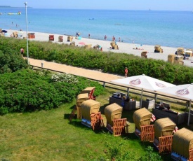 Ostseeblick direkt am Südstrand - mit Strandkorb