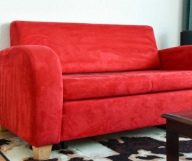 Ferienwohnung Rotes Sofa
